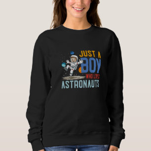 Sweatshirt Astronaut Planètes spatiales Galaxie Astronomie En