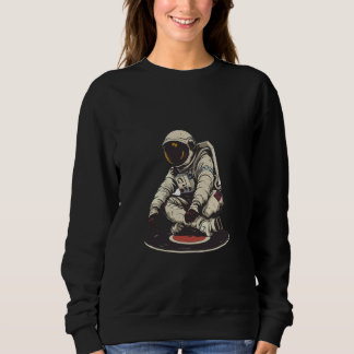 Sweatshirt Astronaut Record Music Vinyl