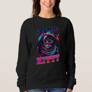 Sweatshirt Astronaute de Chat Cosmic Kitty