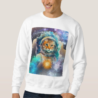 Sweatshirt Astronaute de la chat spatiale