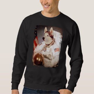 Sweatshirt Astronaute de mission spatiale Husky sibérien Astr