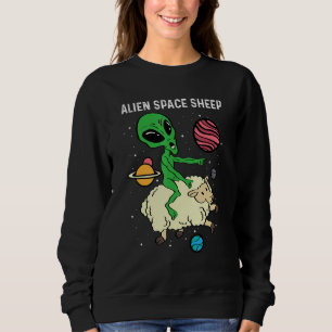 Sweatshirt Astronaute De Moutons Spatiaux Aliens Ou Pilote Sp