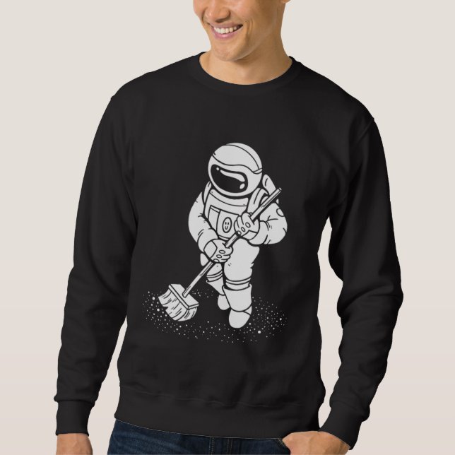 Sweatshirt Astronaute de poussière spatiale (Devant)