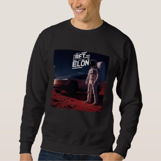 Sweatshirt Astronaute sur Mars avec un camion électrique futu