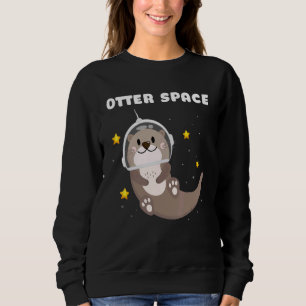 Sweatshirt Astronomie d'Otter Space Astronaut