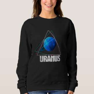 Sweatshirt Astronomie du système solaire Uranus Planet