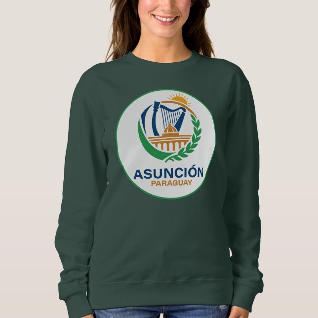 Sweatshirt Asuncion Paraguay Amérique du Sud (Devant)