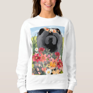 Sweatshirt ATASH IN LIGHT Black - Chemises Blue Chow Dog