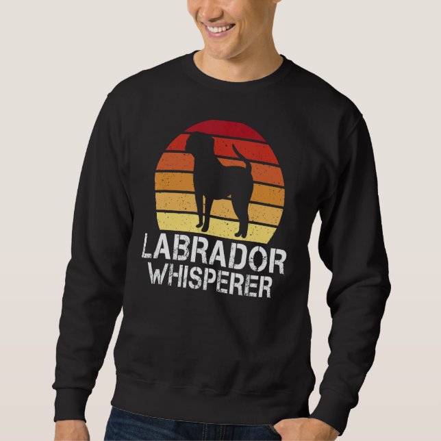 Sweatshirt Atelier de récupération Labrador Whisperer (Devant)