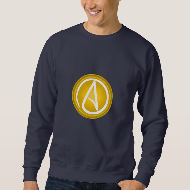 Sweatshirt athée de logo (Devant)