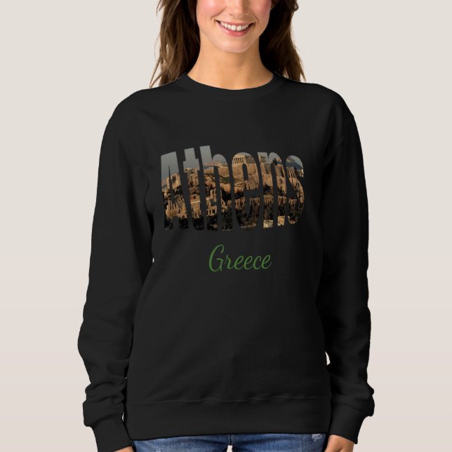 Sweatshirt Athènes Grèce (Devant)
