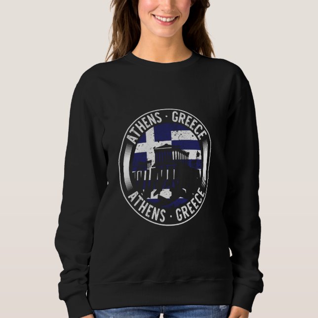 Sweatshirt Athènes Grèce (Devant)
