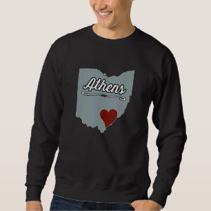 Sweatshirt ATHÈNES Ohio OH Ville État USA Cadeau