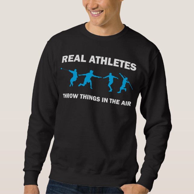 Sweatshirt Athlète de terrain Javelin Discus Throw (Devant)