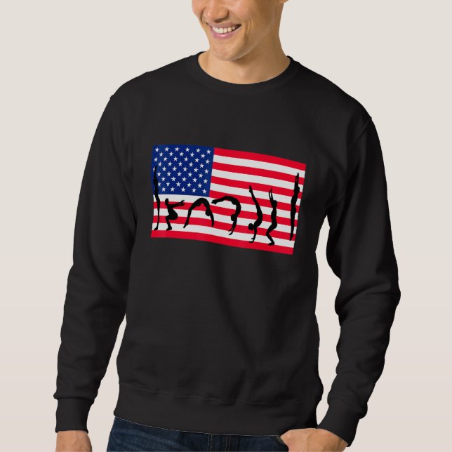 Sweatshirt Athlétisme Gymnastique Sports Concours (Devant)