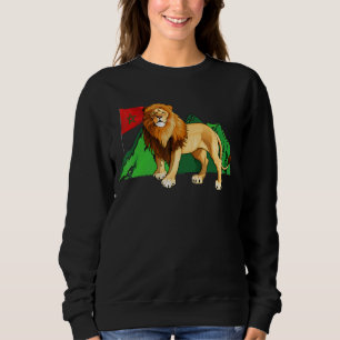Sweatshirt Atlas marocain Lion Maroc Drapeau Maroc Voyager So