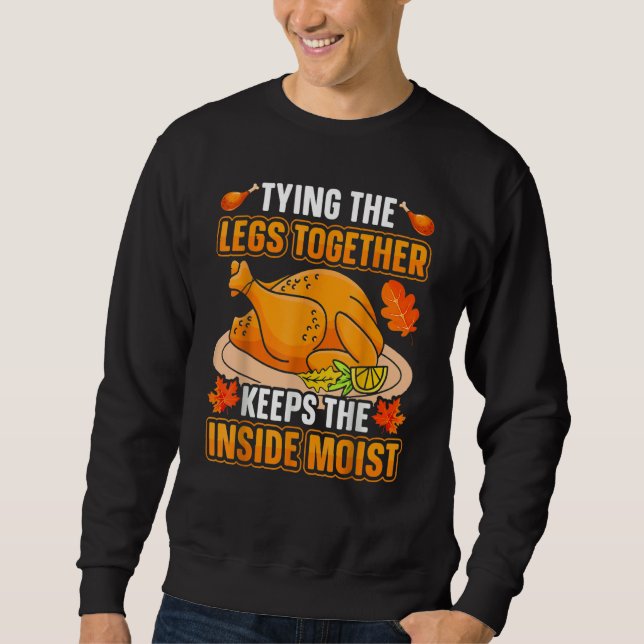 Sweatshirt Attacher les pattes ensemble garde l'intérieur moi (Devant)
