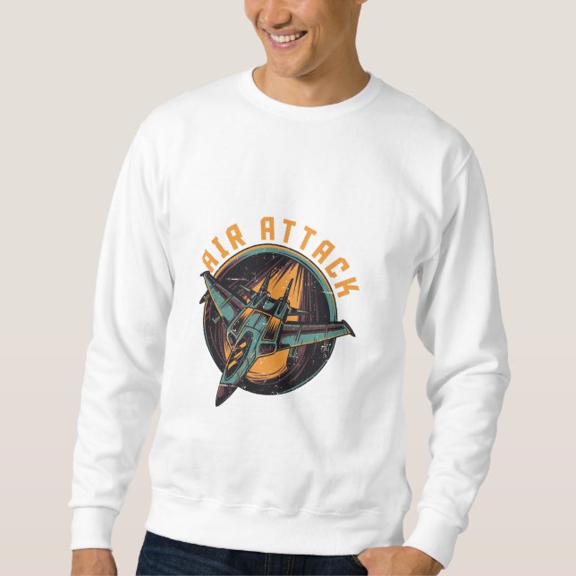 SWEATSHIRT ATTAQUE AÉRIENNE (Devant)