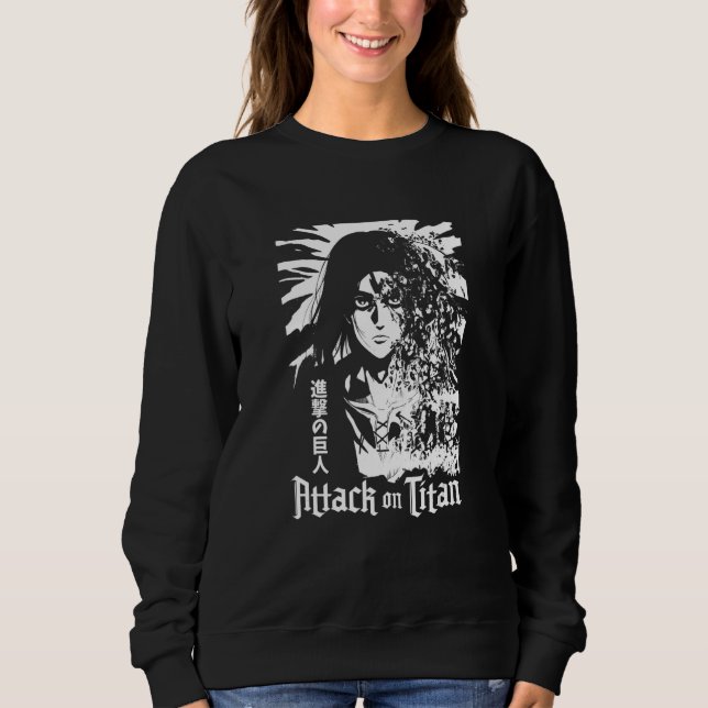 Sweatshirt Attaque de Titan Saison 4 Explosion d'Eren (Devant)
