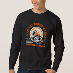 Sweatshirt Attendez Jusqu'À Ce Que Vous Me Voyez Randonnée Mo
