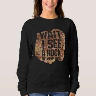 Sweatshirt Attends De Voir Un Rock