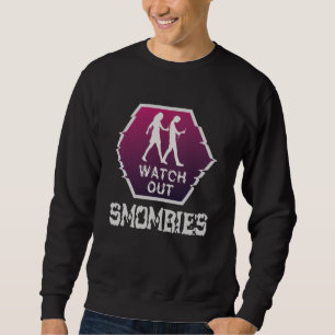 Sweatshirt Attention aux mombies