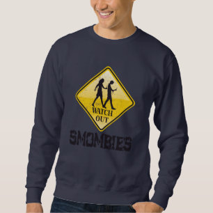 Sweatshirt Attention aux mombies