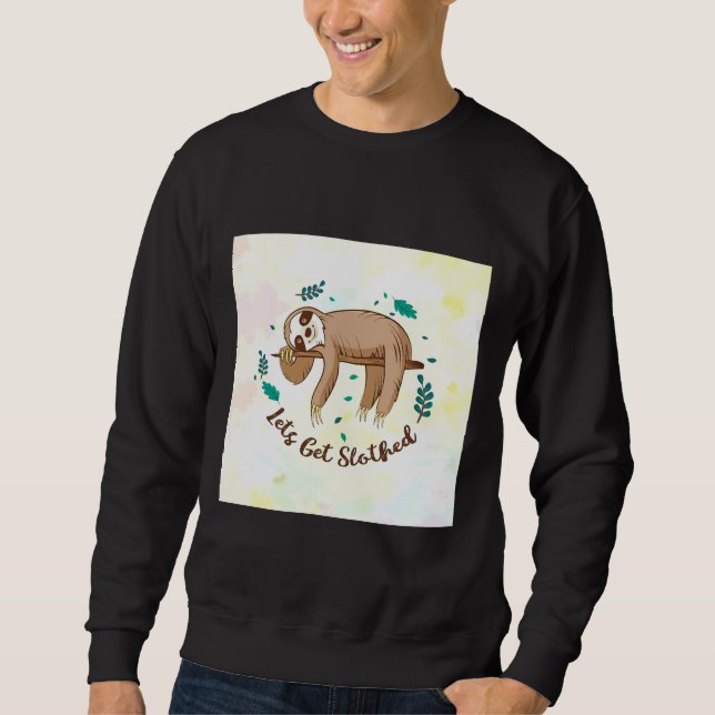 Sweatshirt Attrapons La Slothie (Devant)