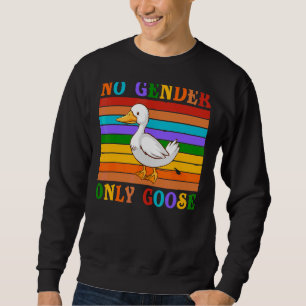 Sweatshirt Aucun Genre Uniquement Goose Duck Lgbt Vêtement