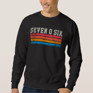 Sweatshirt Augusta Georgia Vintage Retro Code régional