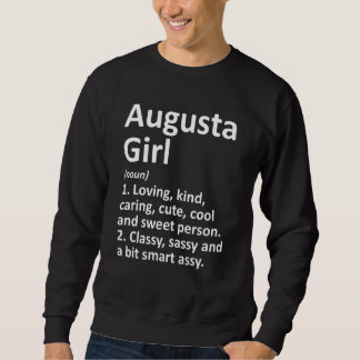 Sweatshirt AUGUSTA GIRL GA GEORGIA Funny City Accueil Racines
