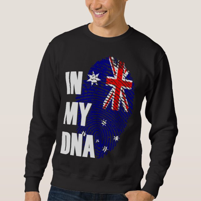 Sweatshirt Australia In My DNA Men Women Kids (Devant)