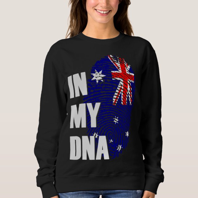 Sweatshirt Australia In My DNA Men Women Kids (Devant)