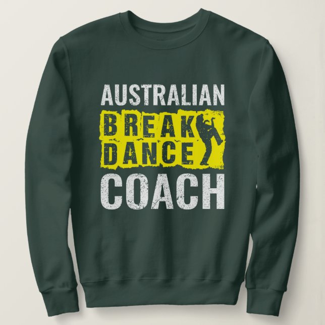 Sweatshirt Australian Break dance Halloween costume en tenue (Design devant)