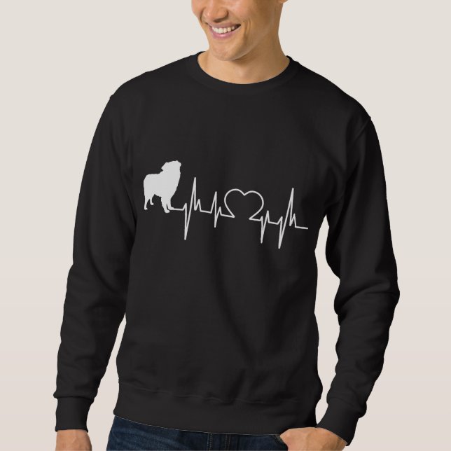 Sweatshirt Australian Shepherd Dad & Mom Tee Don for Men & W (Devant)