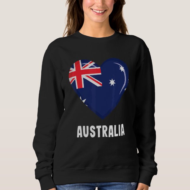 Sweatshirt Australie Drapeau (Devant)