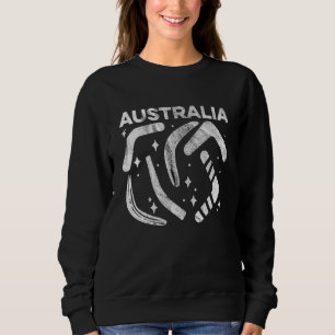 Sweatshirt Australie Graphique Lanceur de Boomerang Boomerang