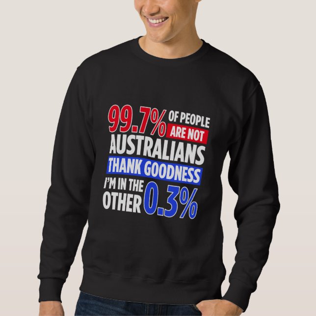 Sweatshirt Australie Pour Fier Australien Aussie Australie Ro (Devant)