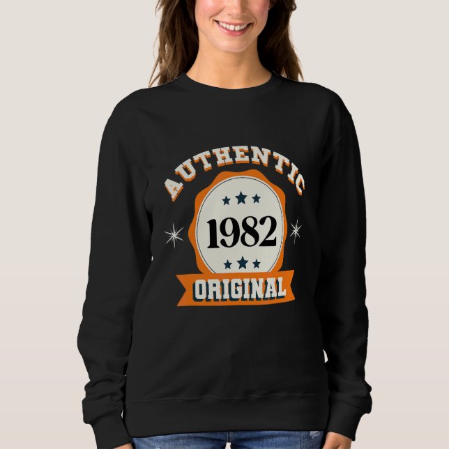 Sweatshirt Authentique original de 1982 (Devant)