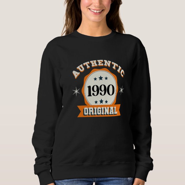 Sweatshirt Authentique original de 1990 (Devant)