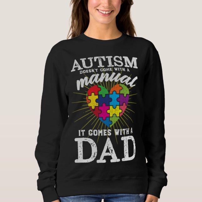 Sweatshirt Autism Awareness Autistic Autism Different Autisti (Devant)