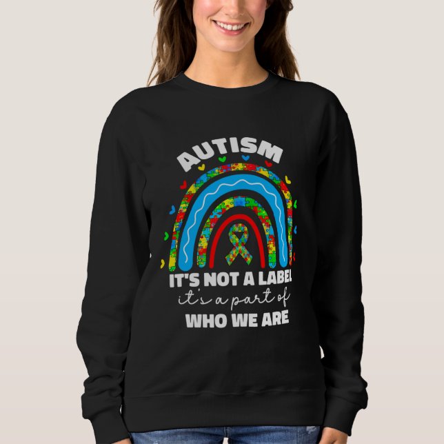 Sweatshirt Autism Awareness Boys Kid Puzzle Autistic Autism N (Devant)