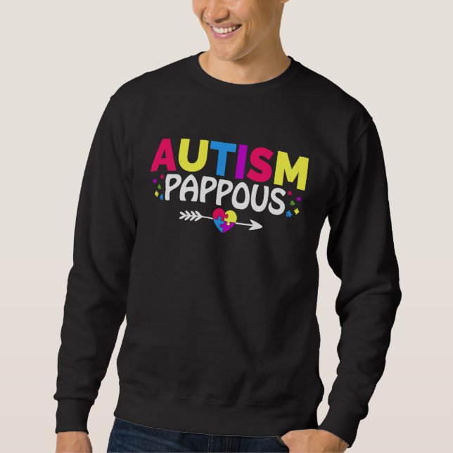 Sweatshirt Autism Awareness Month Family Matching Cute Autism (Devant)