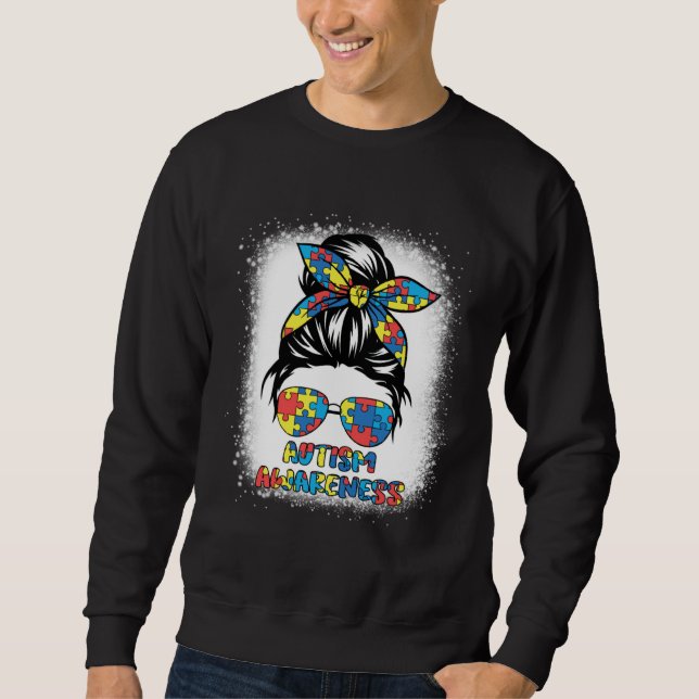 Sweatshirt Autism Awareness  Women Be Kind Autism Awareness (Devant)