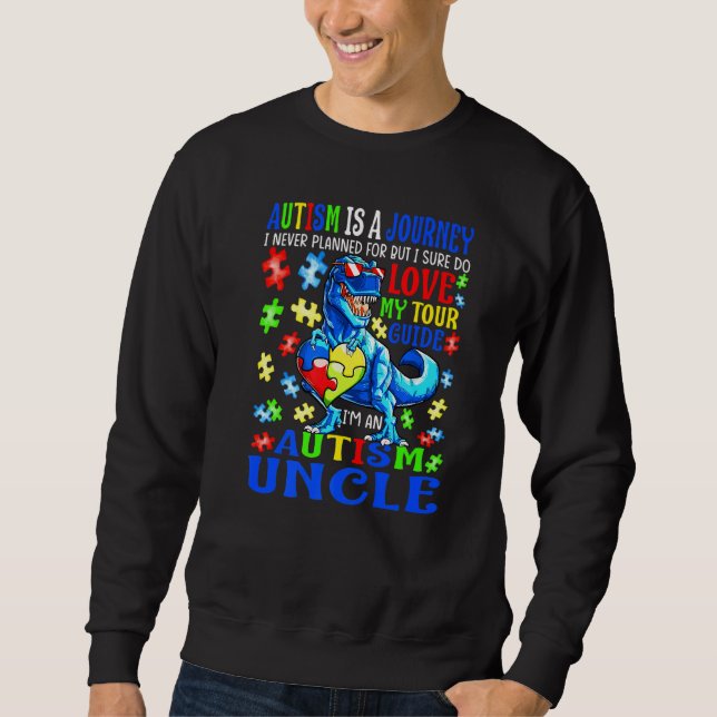 Sweatshirt Autism Uncle Voyage Citation Sensibilisation sur l (Devant)