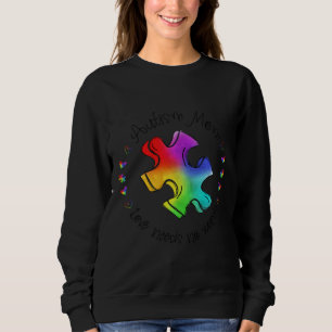 Sweatshirt Autisme Maman Amour N'A Pas Besoin De Mots Sensibi