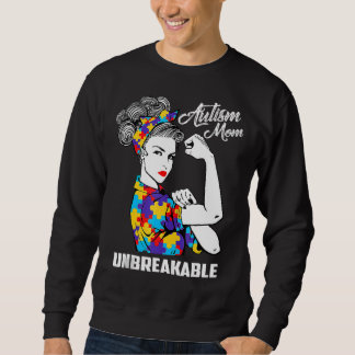 Sweatshirt Autisme Maman Sensibilisation sur l'autisme incass