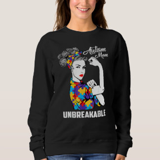 Sweatshirt Autisme Maman Sensibilisation sur l'autisme indest