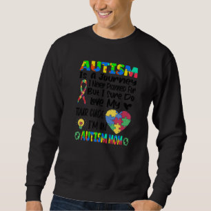 Sweatshirt Autisme Maman Sensibilisation sur l'autisme Puzzle