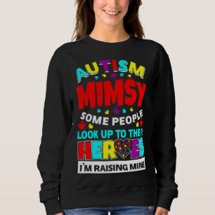 Sweatshirt Autisme Mimsy Les Gens Cherchent Leurs Héros Risin